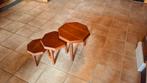 mooi massief eikenhouten miniset, Ophalen, Gebruikt, Rechthoekig, Hout