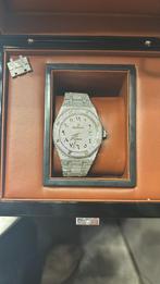 Audemars piguet full diamond swarovski ICED OUT, Ophalen of Verzenden, Zo goed als nieuw, Staal, Overige merken