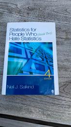 Statistics for people who hate statistics - Neil Salkind, Ophalen of Verzenden, Beta, Zo goed als nieuw, WO