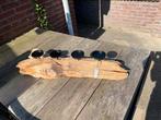 Nature decoration kaarsen boomstronk decoratie tafel, Ophalen of Verzenden, Zo goed als nieuw, Overige materialen, Minder dan 25 cm