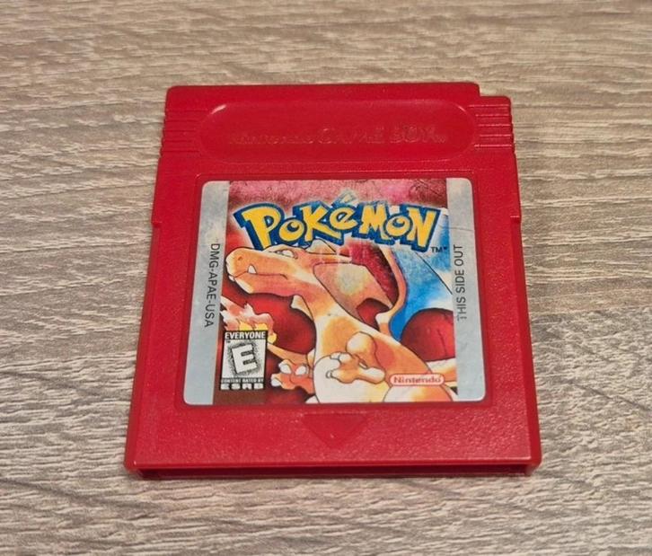 Pokémon Red Gameboy, Spelcomputers en Games, Spelcomputers | Nintendo Game Boy, Gebruikt, Game Boy Classic, Ophalen of Verzenden