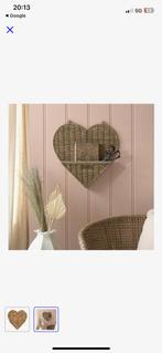 Riviera Maison rattan heart met opbergvak, Huis en Inrichting, Woonaccessoires | Overige, Ophalen of Verzenden, Zo goed als nieuw