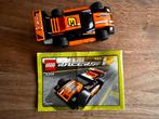 Legoracer 8304 6-10 oranje racewagen, Ophalen of Verzenden, Zo goed als nieuw, Complete set, Lego