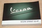 Vespa Sprint 50 4T Handleiding [Meertalig], Motoren, Handleidingen en Instructieboekjes, Ophalen of Verzenden, Overige merken