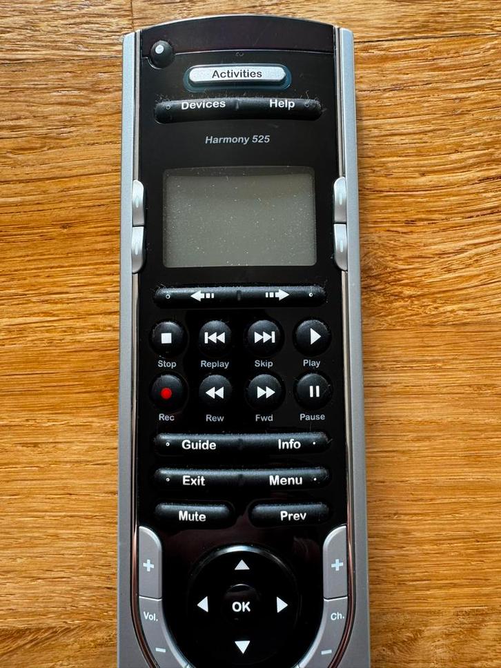 Logitech Harmony 525  universele afstandsbediening., Audio, Tv en Foto, Afstandsbedieningen, Gebruikt, Universeel, Dvd, Game console