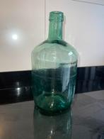 Glazen fles voor decorative doeleinden, als vaas of spaarpot, Huis en Inrichting, Woonaccessoires | Vazen, Minder dan 50 cm, Groen
