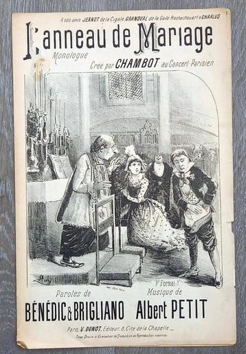 L’anneau de Mariage Bénédic & Brigliano beschikbaar voor biedingen