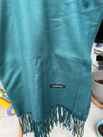 Cashmere Sjaal - donkergroen, Kleding | Dames, Mutsen, Sjaals en Handschoenen, Ophalen of Verzenden, Zo goed als nieuw, Maat 46/48 (XL) of groter