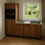 Keuken |  Modern, eenwandig (Nieuw & op bestelling), Bruin, Verzenden, Nieuw, Enkelwandige keuken