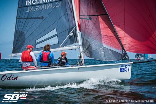 SB20 Sportief & comfortabel varen, Watersport en Boten, Open zeilboten, Zo goed als nieuw, Overige typen, 6 meter of meer, Polyester