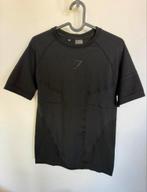 Gymshark Onyx shirt zwart maat M V3, Ophalen of Verzenden, Zo goed als nieuw, Zwart