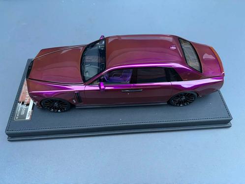 Rolls Royce Phantom "purple" VMB 1:18 NIEUW ! C4F, Hobby en Vrije tijd, Modelauto's | 1:18, Nieuw, Overige merken, Ophalen of Verzenden