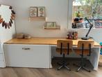 Smastad Kinderhoek Bureau + Opbergbak (evt. stoeltjes), Kinderen en Baby's, Kinderkamer | Tafels en Stoelen, Ophalen of Verzenden