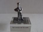 Miniatuur zilver S12b vis zalm kok zilveren miniaturen, Verzenden, Zilver