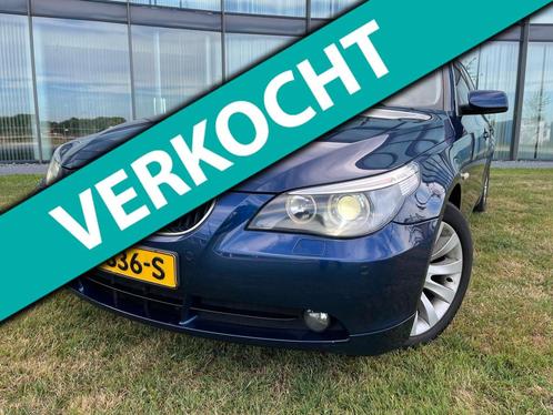 BMW 5-serie 520i High Executive 6 cilinder Aut Xenon Schuifd, Auto's, BMW, Bedrijf, Te koop, 5-Serie, ABS, Airbags, Airconditioning
