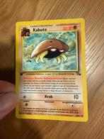 Pokemon kaart kabuto 50/62 1e editie, Hobby en Vrije tijd, Verzamelkaartspellen | Pokémon, Ophalen, Zo goed als nieuw