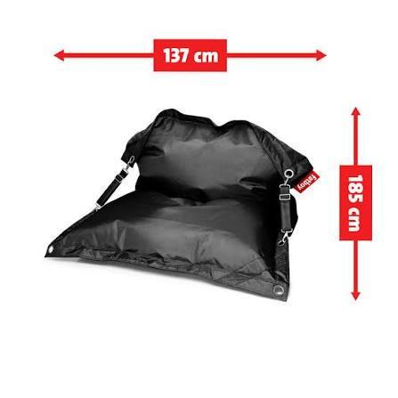 Zwarte zitzak Fatboy buggle-up, Huis en Inrichting, Zitzakken, Gebruikt, Zitzak, Zwart, Ophalen