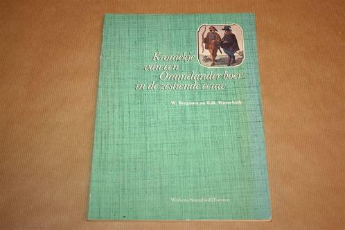 Kroniekje van een Ommelander boer in de zestiende eeuw, Boeken, Geschiedenis | Stad en Regio, Zo goed als nieuw, 20e eeuw of later