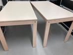 2x tafel eettafel of bureau zie omschrijving + foto's, Ophalen, Gebruikt, Bureau