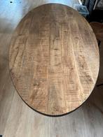 Ovalen eettafel, Ophalen, Gebruikt, 150 tot 200 cm, Vijf personen of meer