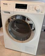 Miele T1 TKG850 WP Warmtepompdroger -  deurpinnetje kapot, Ophalen, Gebruikt, 8 tot 10 kg, Voorlader