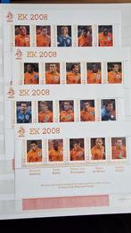 4 vellen Persoonlijke zegels KNVB EK Voetbal 2008. Postfris., Ophalen of Verzenden, Na 1940, Postfris