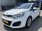 Kia Rio 1.2 CVVT Plus Pack Airco 3 mnd Garantie (bj 2011), Euro 5, Gebruikt, 4 cilinders, Wit