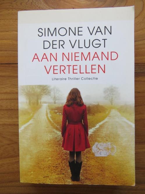 Aan niemand vertellen Simone van der Vlugt, Boeken, Thrillers, Zo goed als nieuw, Europa overig, Ophalen of Verzenden