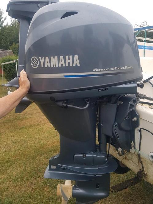 Te Koop Yamaha 50 PK 4 cilinder 4 takt langstaart, Watersport en Boten, Buiten- en Binnenboordmotoren, Gebruikt, Benzine, Buitenboordmotor