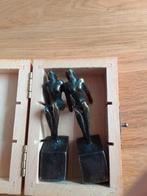 2 bronzen beeldjes Corrie Ammerlaan, Verzamelen, Ophalen, Zo goed als nieuw