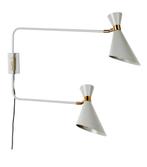 Shady wandlamp van Zuiver in perfecte staat, Huis en Inrichting, Lampen | Wandlampen, Ophalen, Zo goed als nieuw, Metaal