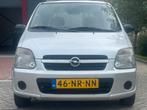 Opel Agila 1.2 I 16V 2004 Grijs / STUURBEKR / APK / NAP, Voorwielaandrijving, Stof, 74 pk, Zwart