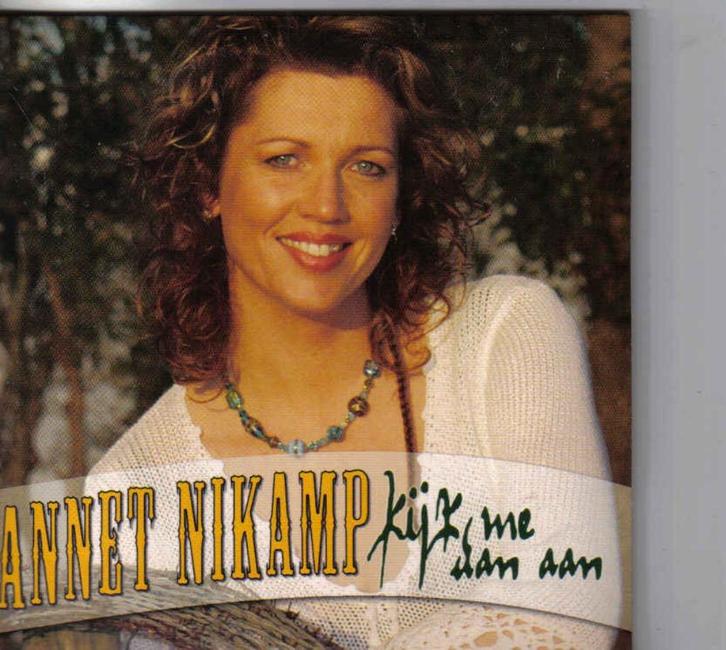 Annet Nikamp kijk me aan CD Single nieuw!  Originele CD Sing, Cd's en Dvd's, Cd's | Nederlandstalig, Pop, Ophalen of Verzenden