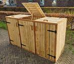 Kliko ombouw voor 3 kliko's (bestelling), Tuin en Terras, Ophalen, Nieuw, Hout, Containerberging