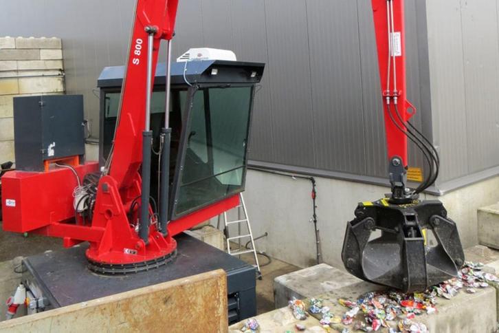 Bosbouwkraan, laadkraan, uitrijwagen, graafkraan, kraan, Zakelijke goederen, Machines en Bouw | Kranen en Graafmachines, Kraan