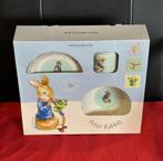 Peter Rabbit kadoset Christening, Wedgwood, mok/bord/schaal, Ophalen, Zo goed als nieuw, Porselein, Wedgwood