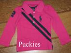 Roze RALPH Lauren Big Pony polo maat 68 *NieuW*, Nieuw, Ralph Lauren, Meisje, Shirtje of Longsleeve