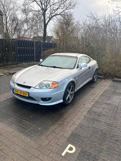 Hyundai Coupé 2.0 2002 Grijs, Auto's, Hyundai, Particulier, Coupé, Benzine, D, Coupé, Handgeschakeld, Origineel Nederlands, Zilver of Grijs