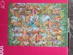 Heye puzzle Tree lodges 1000 stukjes puzzle puzzel, Ophalen of Verzenden, 500 t/m 1500 stukjes, Gebruikt, Legpuzzel