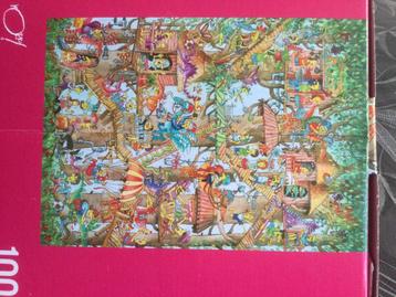 Heye puzzle Tree lodges 1000 stukjes puzzle puzzel beschikbaar voor biedingen