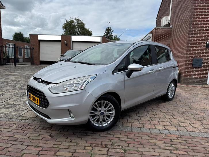 Ford B-Max 1.0 Ecoboost 74KW/100PK 2016 Grijs APK 30-7-2026, Auto's, Ford, Bedrijf, B-Max, Airbags, Airconditioning, Bluetooth
