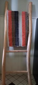 Robuuste massief houten decoratie ladder, Ophalen, Zo goed als nieuw