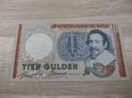 Schaarse variant biljet 10 gulden Hugo de Groot 1953, UNC, Ophalen of Verzenden, 10 gulden