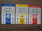 Vierdaagse controlekaart 30 - 40 en 50 km van 2025, Ophalen of Verzenden, Gebruikt, Overige typen
