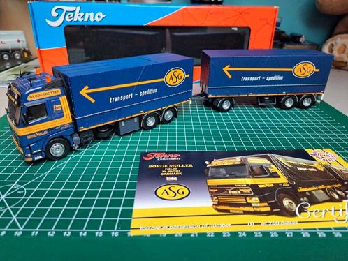 Tekno volvo FH12-420 Borge Moller /ASG, Hobby en Vrije tijd, Modelauto's | 1:50, Zo goed als nieuw, Bus of Vrachtwagen, Tekno