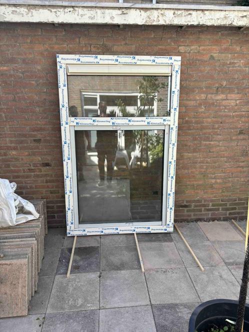 kozijn, Doe-het-zelf en Verbouw, Kozijnen en Schuifpuien, Nieuw, Raamkozijn, Kunststof, 150 tot 225 cm, 75 tot 150 cm, Inclusief glas