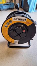 Relectric 40 meter kabelhaspel 3x 1,5 NIEUW!!!, Staarterstraat 16 Sevenum., Nieuw, Ophalen of Verzenden, Info@vanspijk.nl.