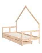 Bedhuisje NIEUW! / House bed frame NEW!, Ophalen of Verzenden, Nieuw, 180 cm of meer, 70 tot 85 cm