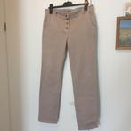 Beige broek met knoopsluiting,, Beige, Lang, Maat 42/44 (L), Ophalen of Verzenden