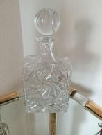 Kristallen drankfles, Antiek en Kunst, Antiek | Glas en Kristal, Ophalen of Verzenden